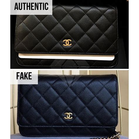 chanel hardware fake|authentic Chanel wallet.